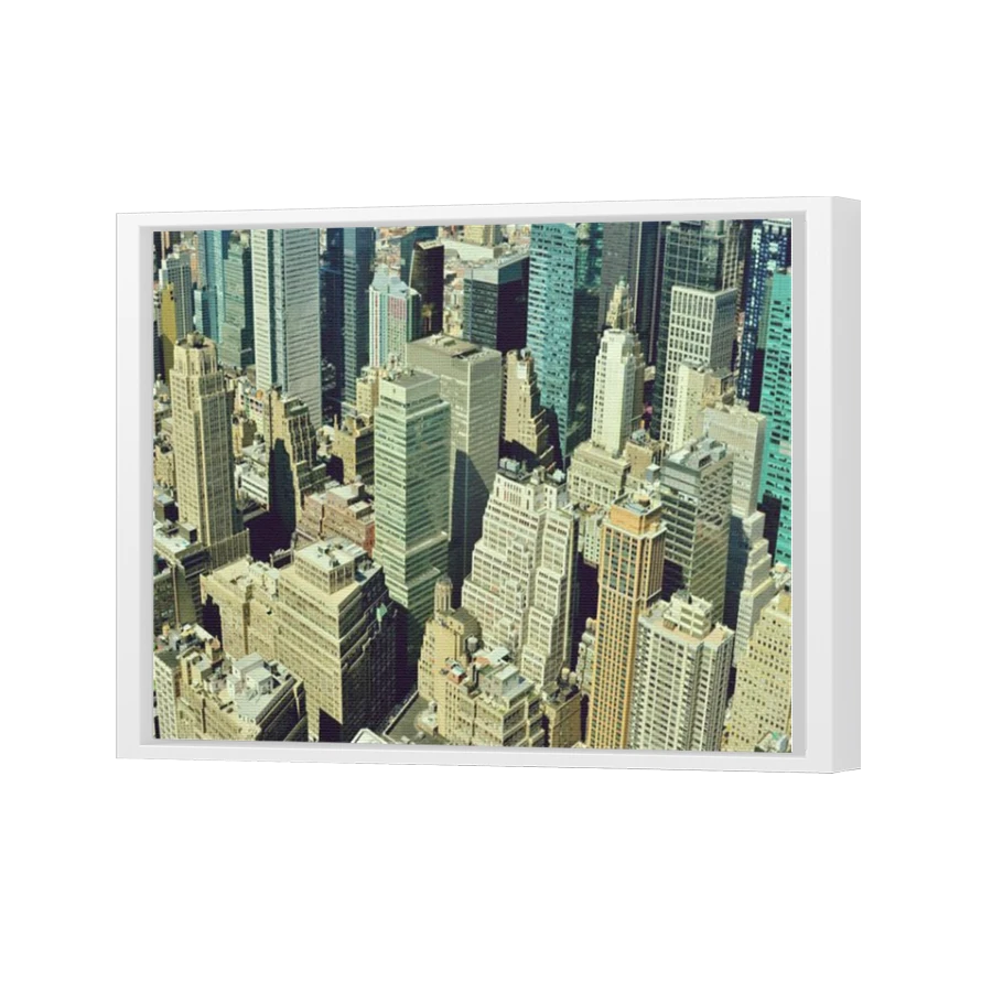 Thumbnail for Canvas - White Floating Frame