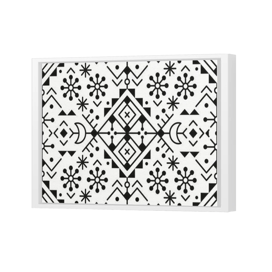 Thumbnail for Canvas - White Floating Frame