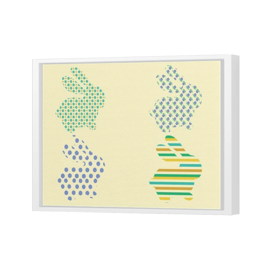 Thumbnail for Canvas - White Floating Frame