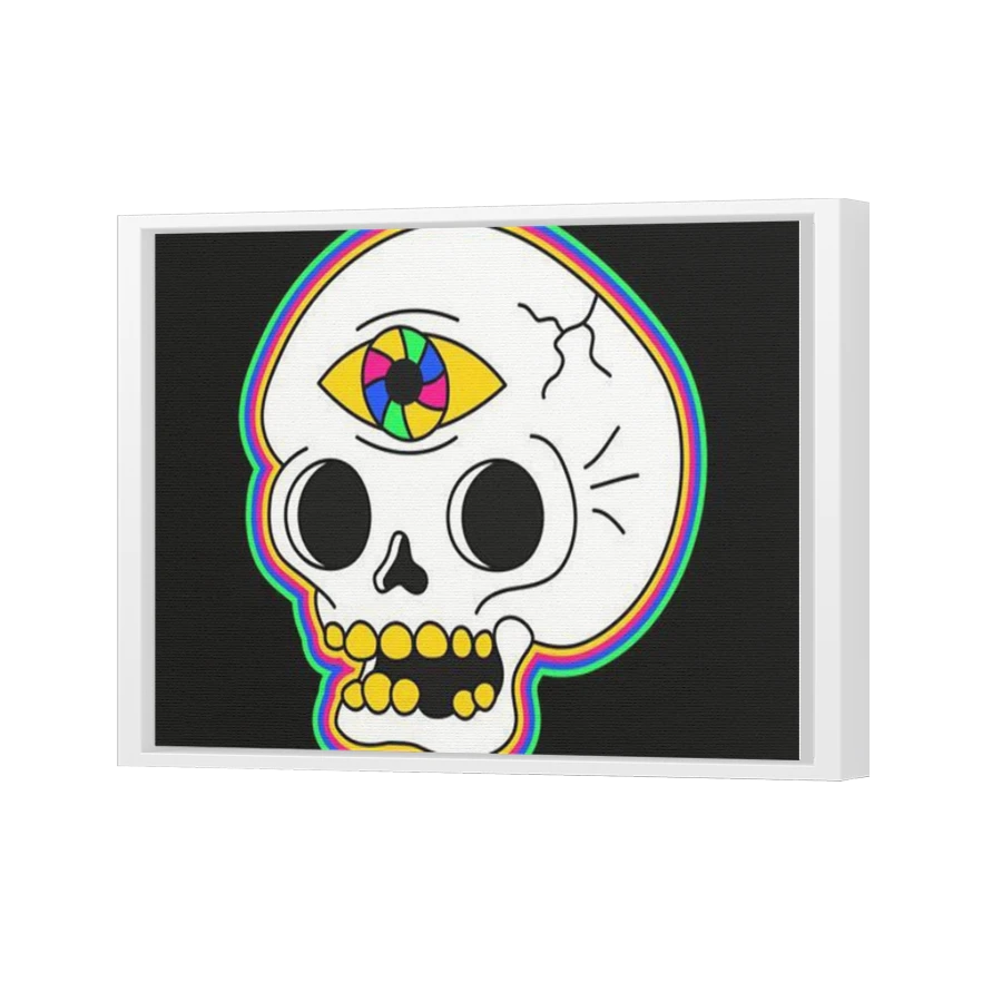 Thumbnail for Canvas - White Floating Frame