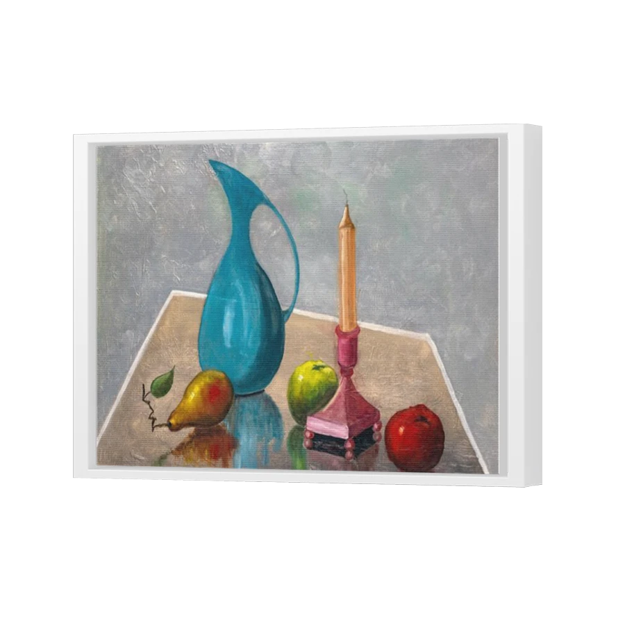 Thumbnail for Canvas - White Floating Frame