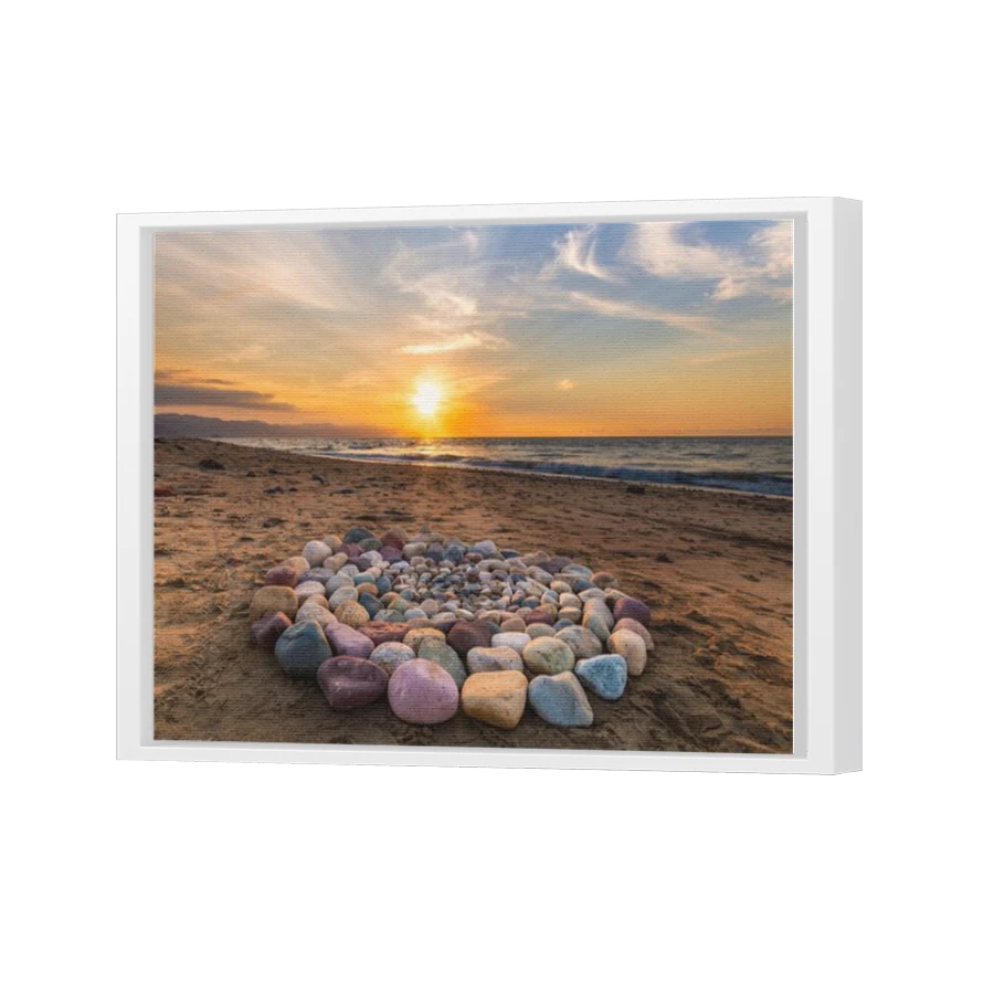 Thumbnail for Canvas - White Floating Frame