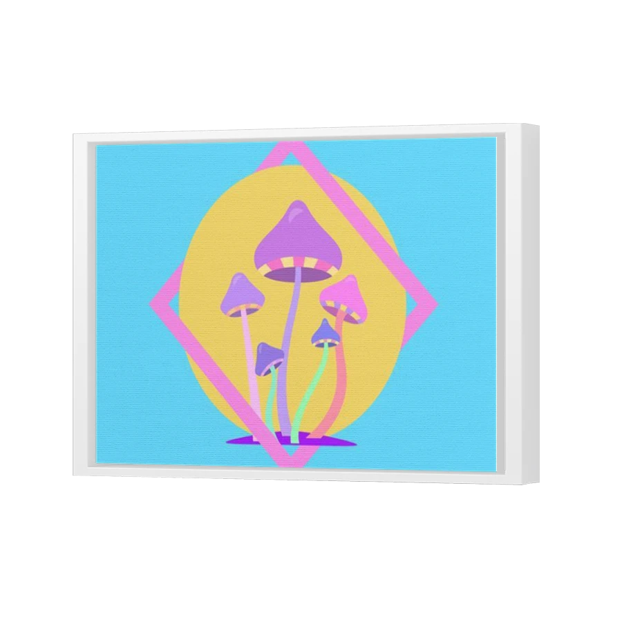 Thumbnail for Canvas - White Floating Frame