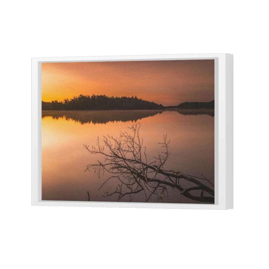 Thumbnail for Canvas - White Floating Frame
