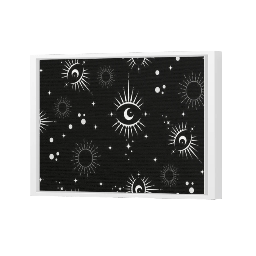 Thumbnail for Canvas - White Floating Frame