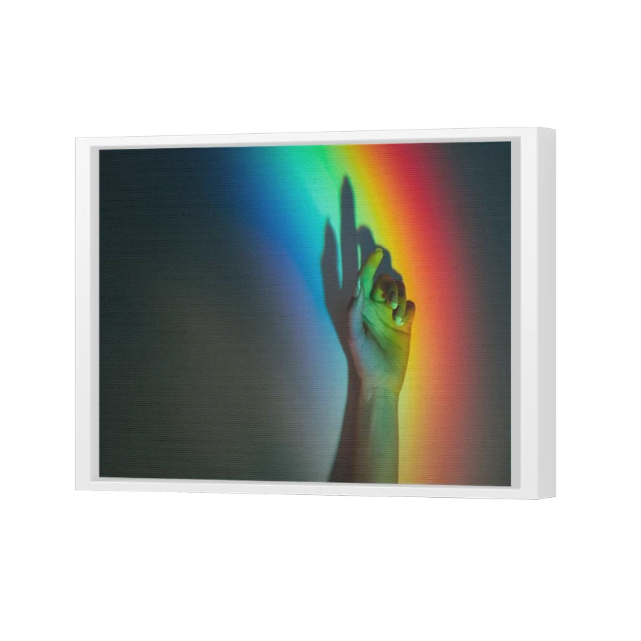 Thumbnail for Canvas - White Floating Frame