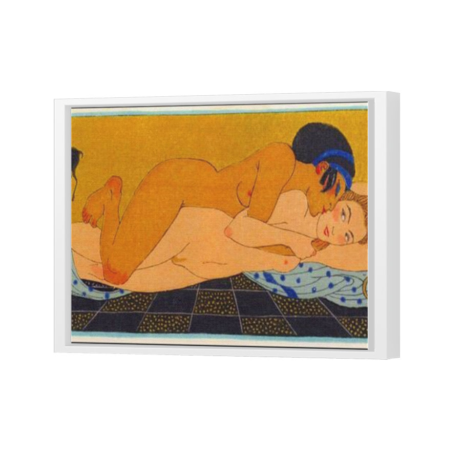 Thumbnail for Canvas - White Floating Frame