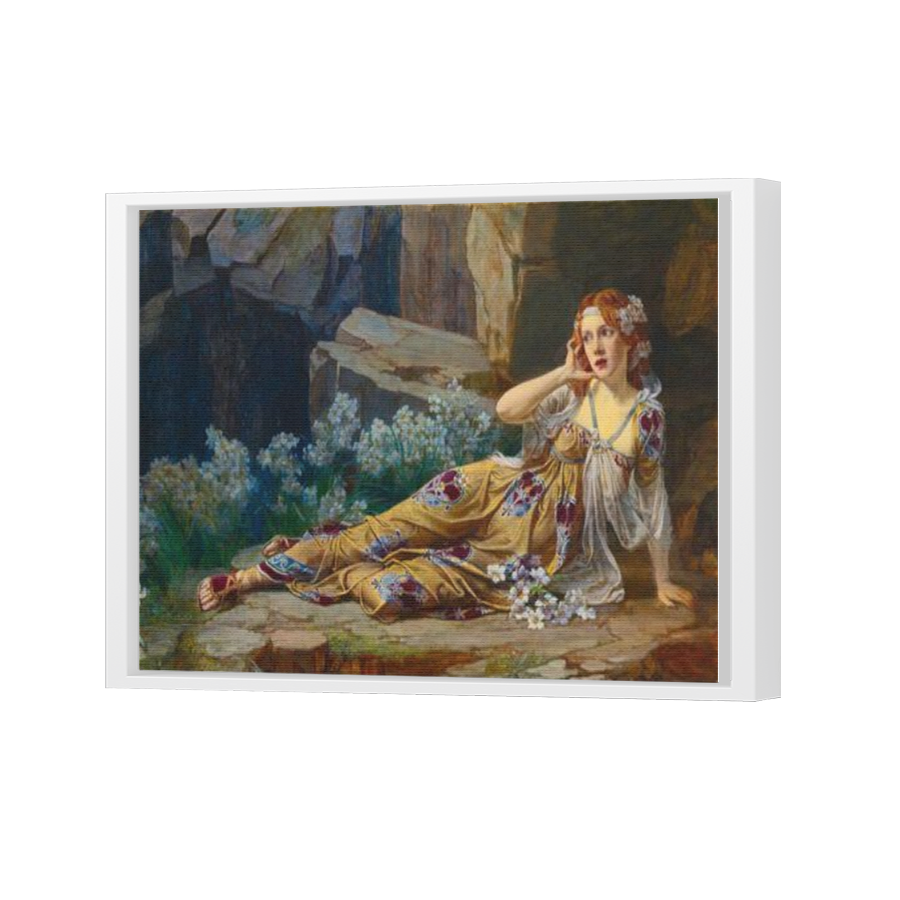 Thumbnail for Canvas - White Floating Frame