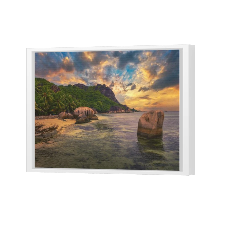 Thumbnail for Canvas - White Floating Frame