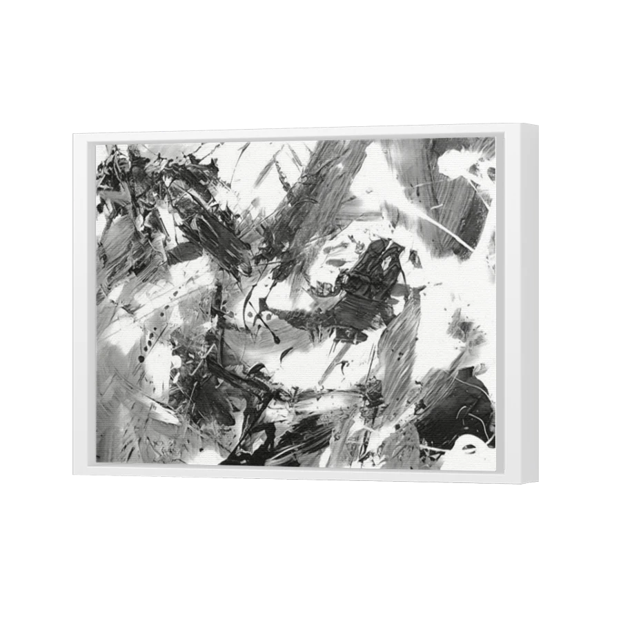 Thumbnail for Canvas - White Floating Frame