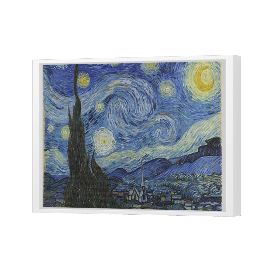 Thumbnail for Canvas - White Floating Frame