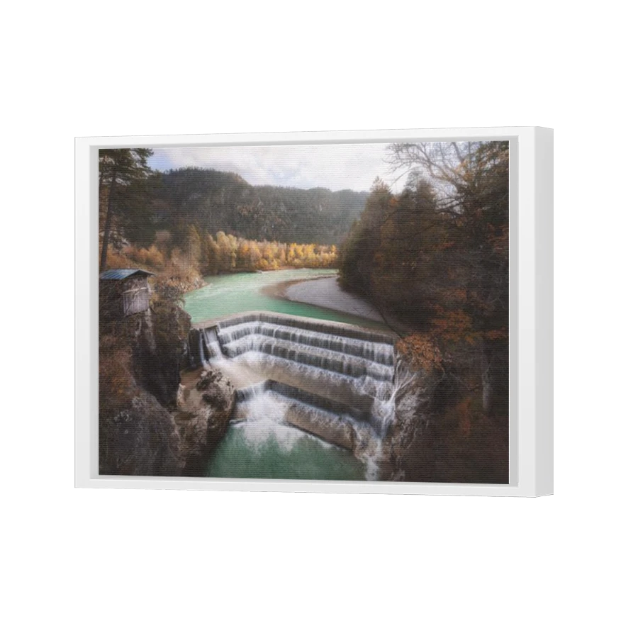 Thumbnail for Canvas - White Floating Frame