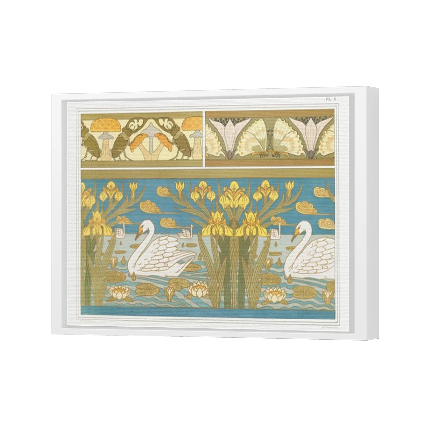 Thumbnail for Canvas - White Floating Frame