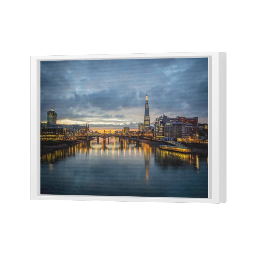 Thumbnail for Canvas - White Floating Frame