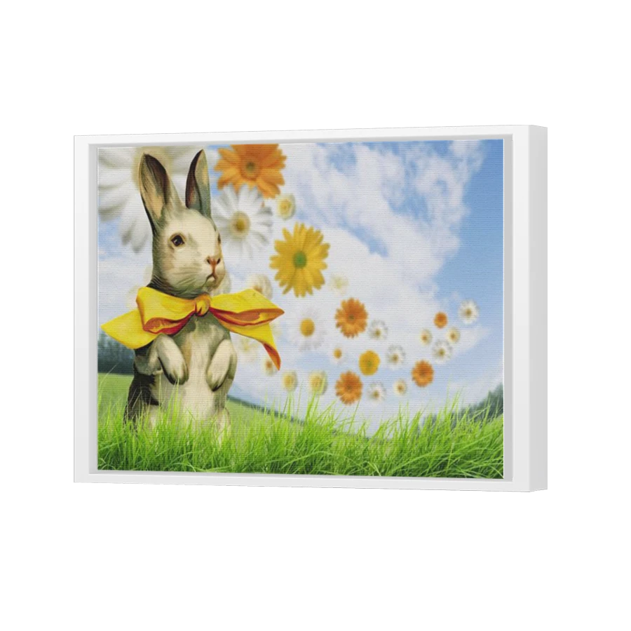 Thumbnail for Canvas - White Floating Frame