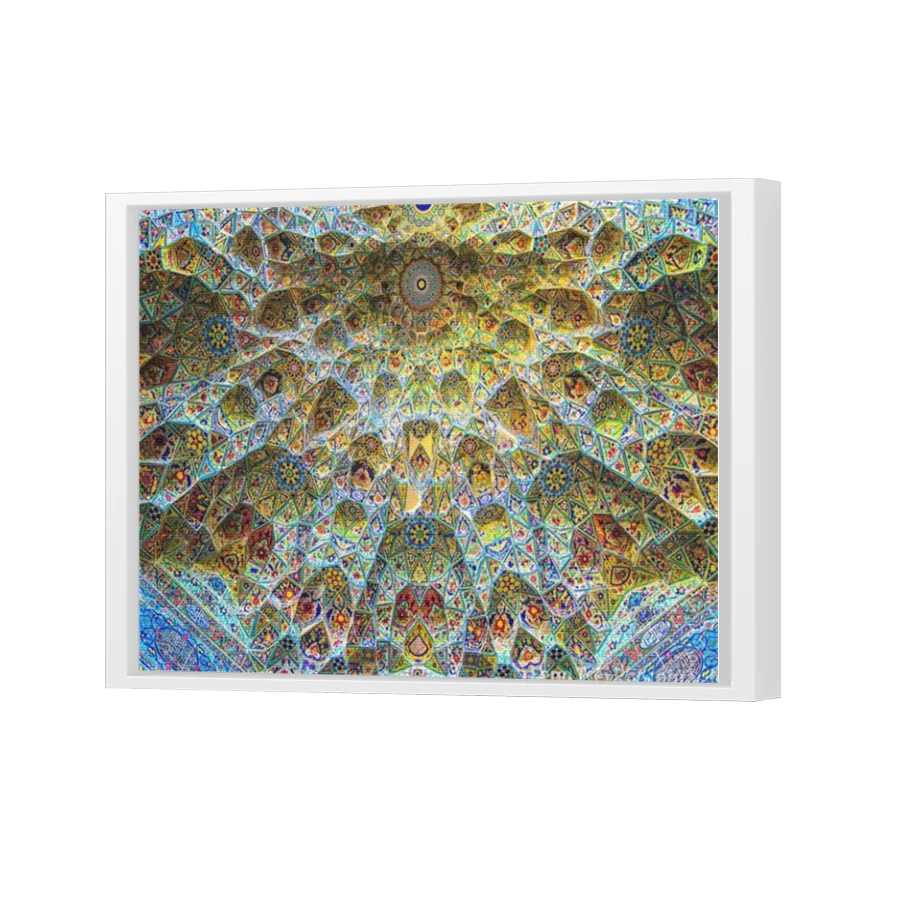 Thumbnail for Canvas - White Floating Frame