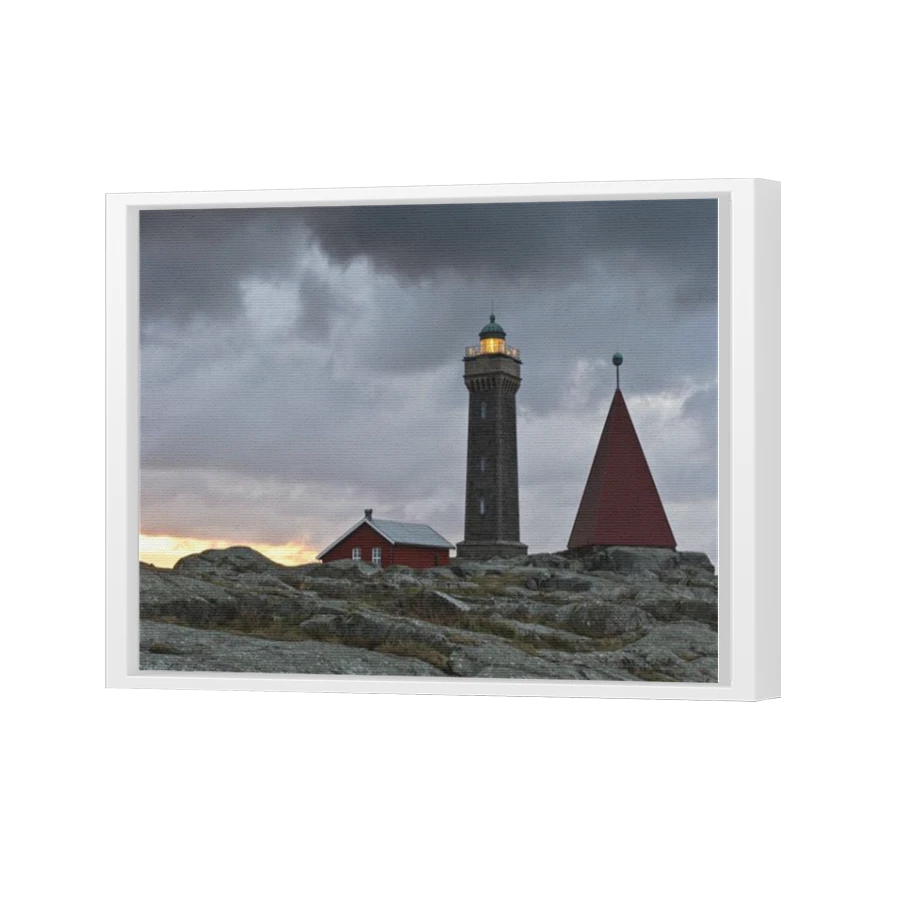 Thumbnail for Canvas - White Floating Frame