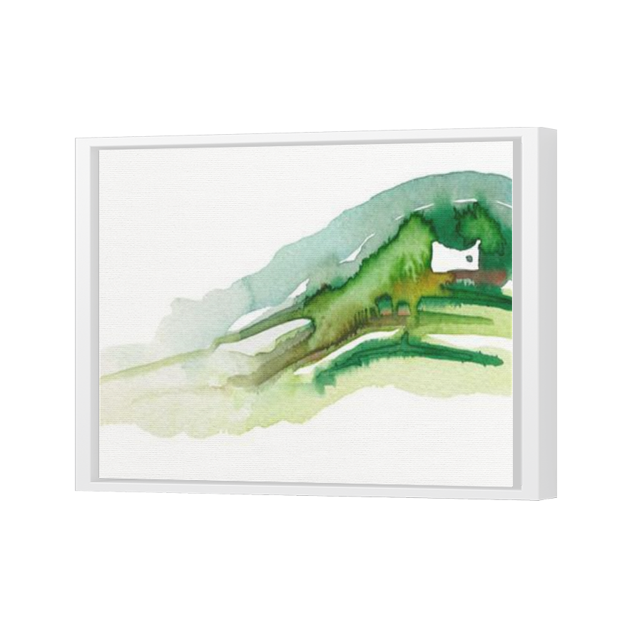 Thumbnail for Canvas - White Floating Frame