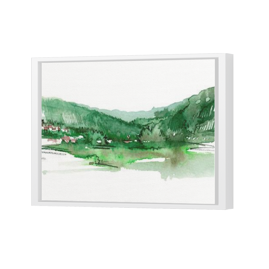 Thumbnail for Canvas - White Floating Frame