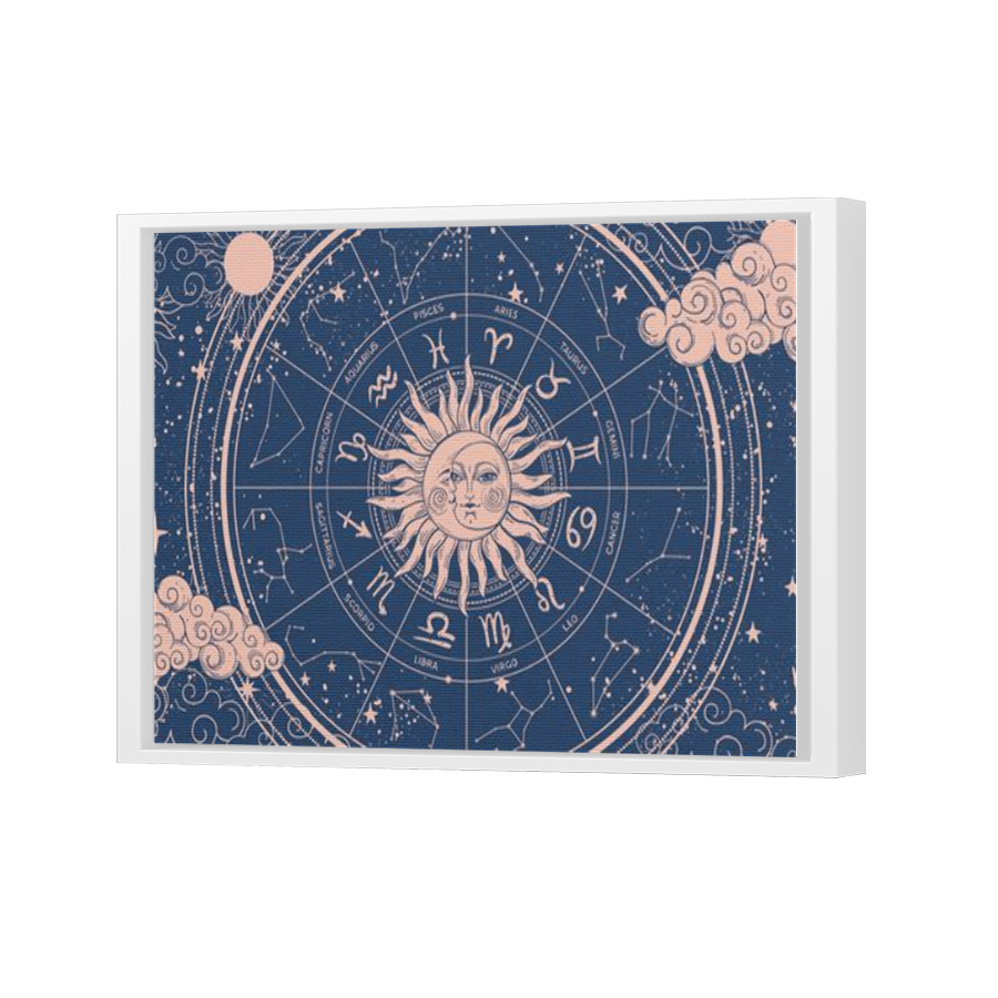 Thumbnail for Canvas - White Floating Frame