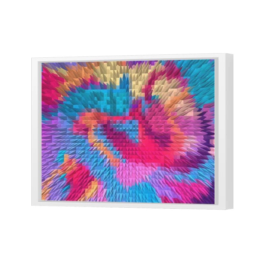Thumbnail for Canvas - White Floating Frame