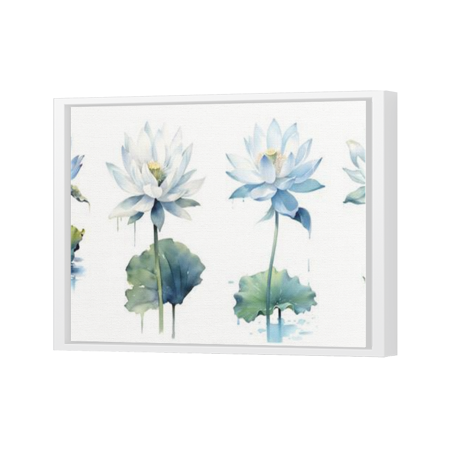 Thumbnail for Canvas - White Floating Frame