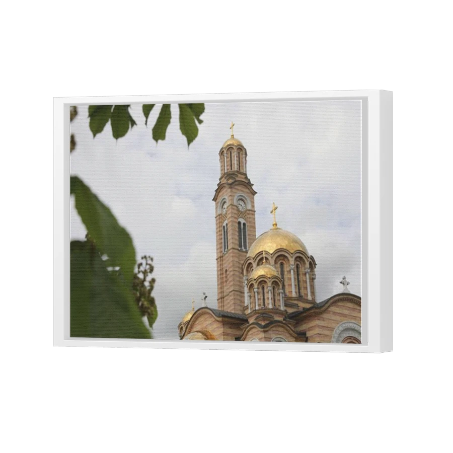 Thumbnail for Canvas - White Floating Frame