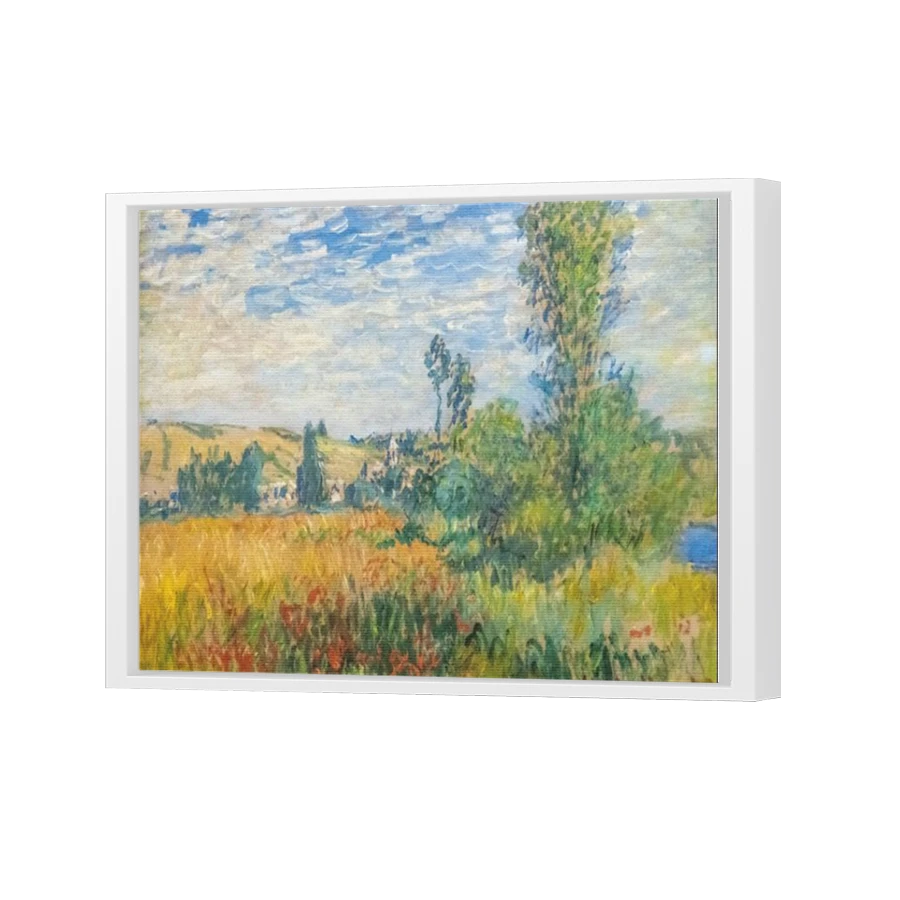 Thumbnail for Canvas - White Floating Frame