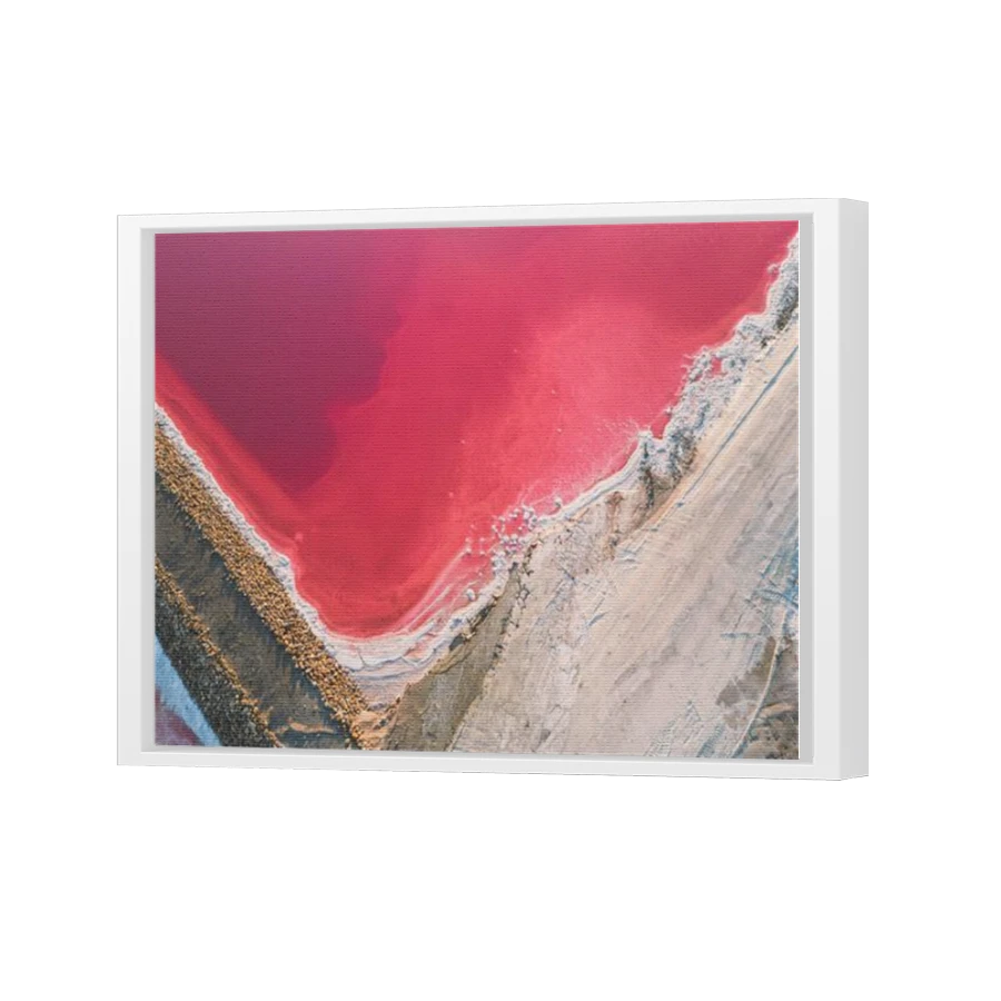 Thumbnail for Canvas - White Floating Frame
