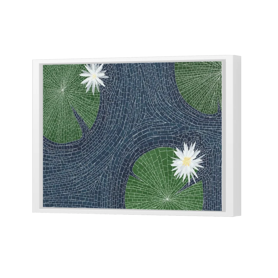 Thumbnail for Canvas - White Floating Frame