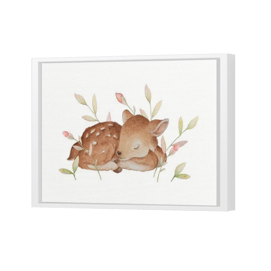 Thumbnail for Canvas - White Floating Frame