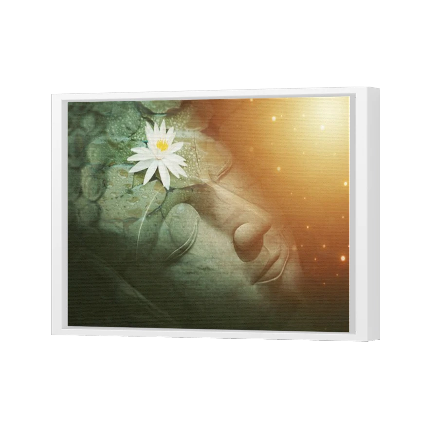 Thumbnail for Canvas - White Floating Frame