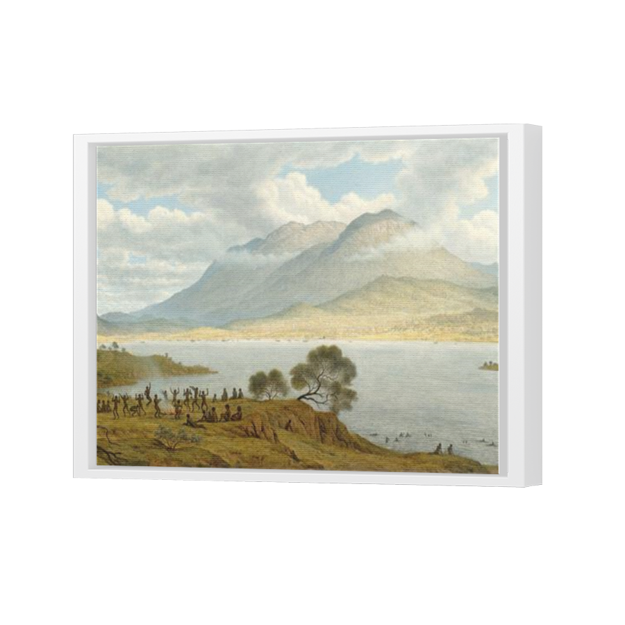 Thumbnail for Canvas - White Floating Frame