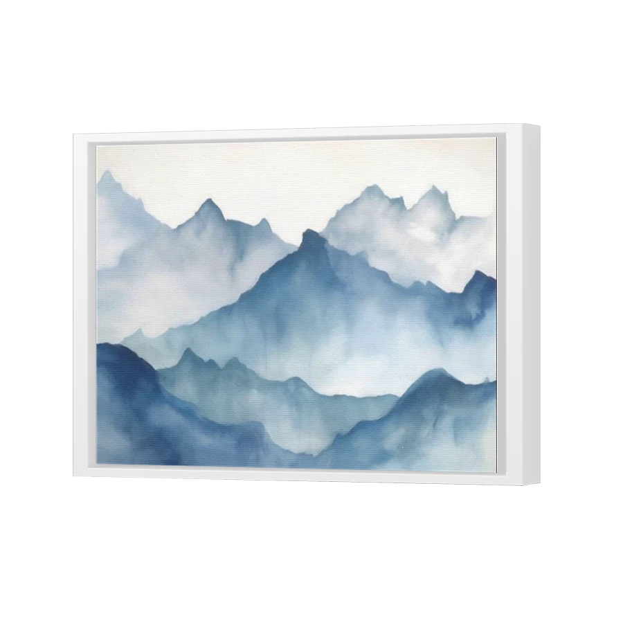 Thumbnail for Canvas - White Floating Frame