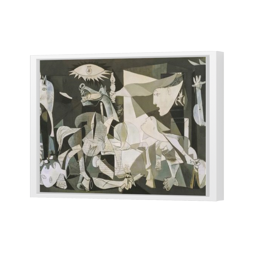 Thumbnail for Canvas - White Floating Frame