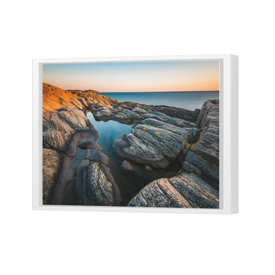Thumbnail for Canvas - White Floating Frame
