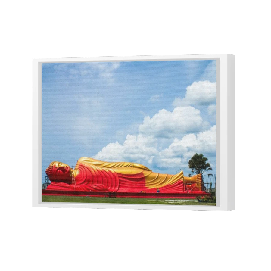 Thumbnail for Canvas - White Floating Frame