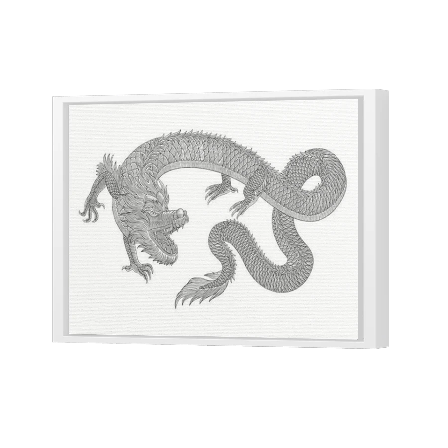 Thumbnail for Canvas - White Floating Frame