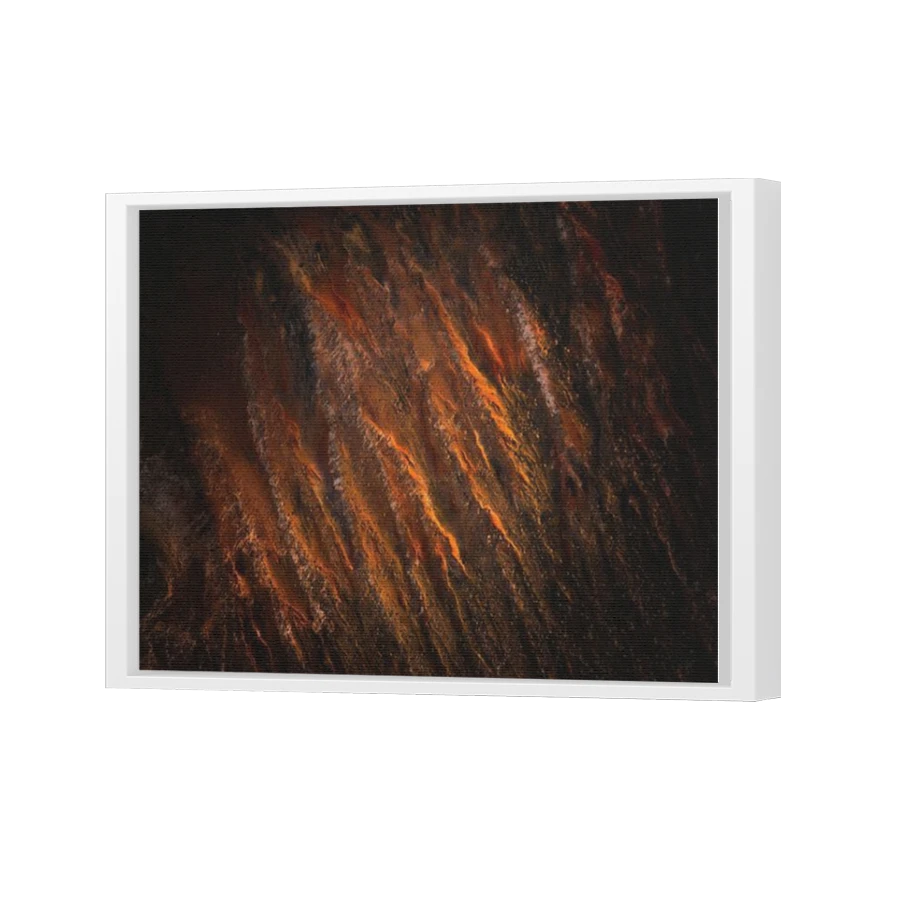 Thumbnail for Canvas - White Floating Frame