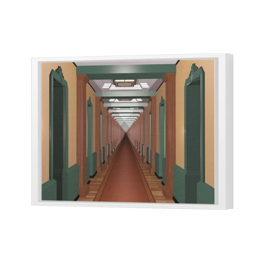 Thumbnail for Canvas - White Floating Frame
