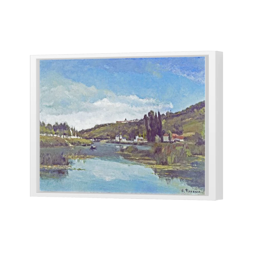 Thumbnail for Canvas - White Floating Frame