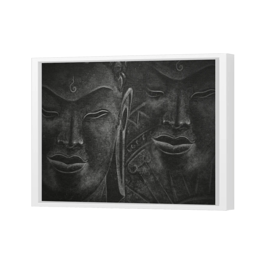 Thumbnail for Canvas - White Floating Frame