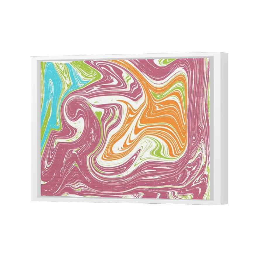 Thumbnail for Canvas - White Floating Frame