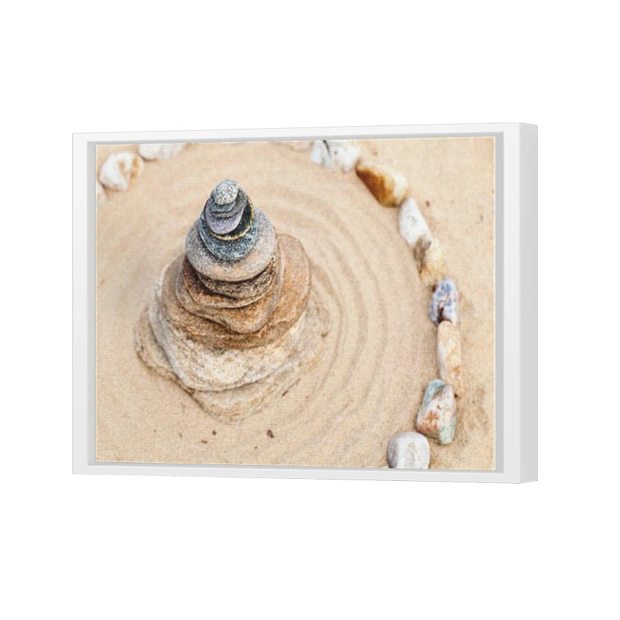 Thumbnail for Canvas - White Floating Frame