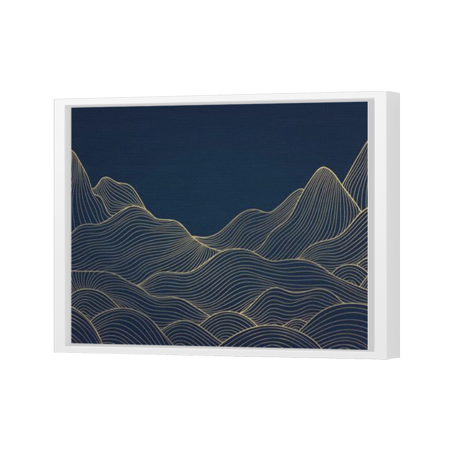 Thumbnail for Canvas - White Floating Frame