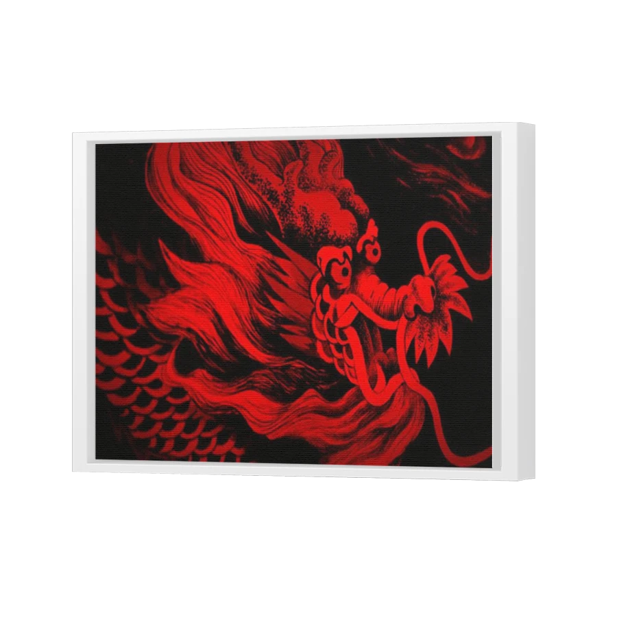 Thumbnail for Canvas - White Floating Frame