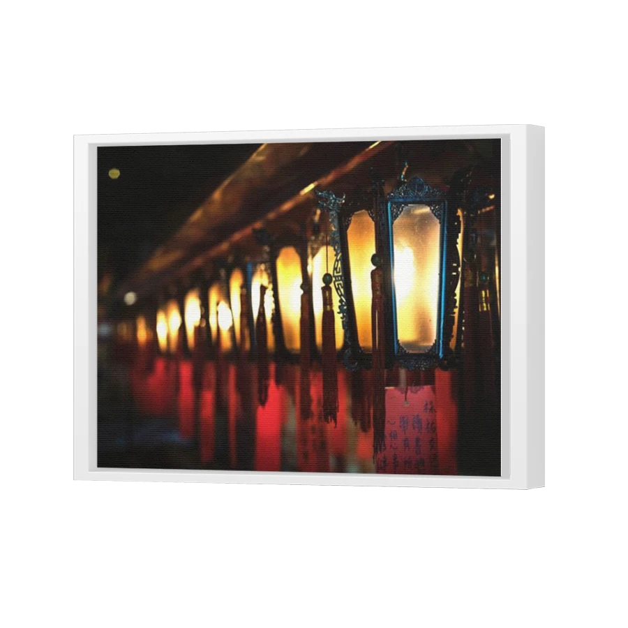 Thumbnail for Canvas - White Floating Frame