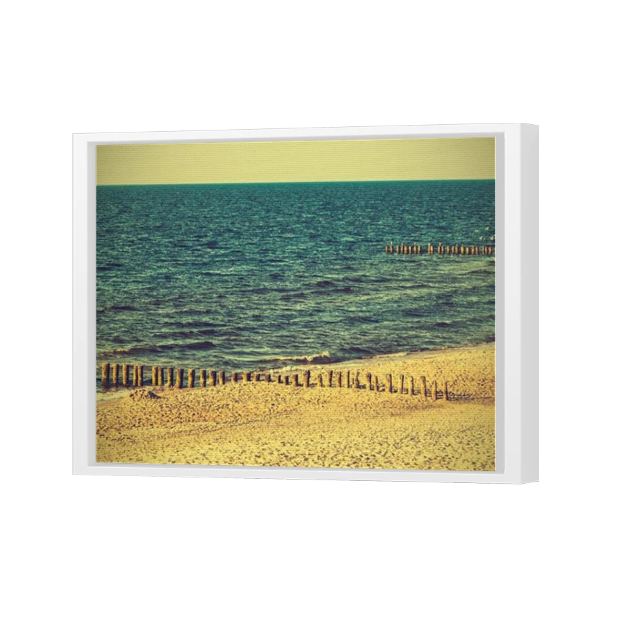 Thumbnail for Canvas - White Floating Frame