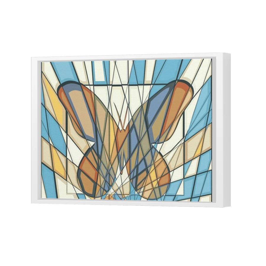 Thumbnail for Canvas - White Floating Frame
