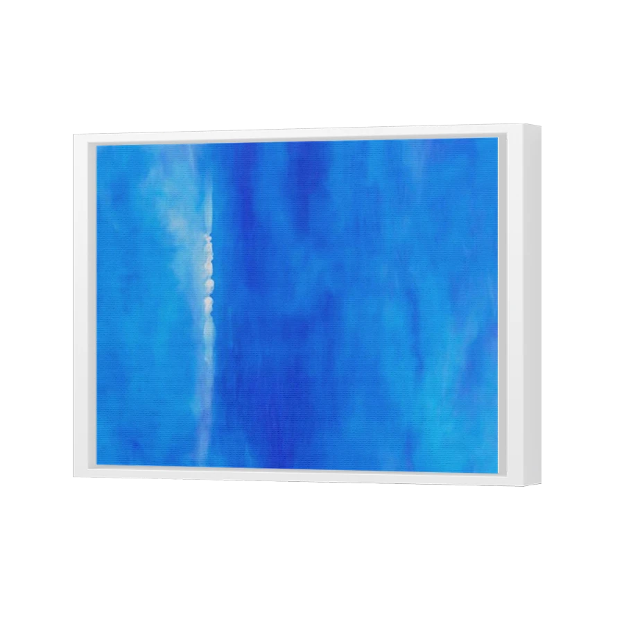 Thumbnail for Canvas - White Floating Frame